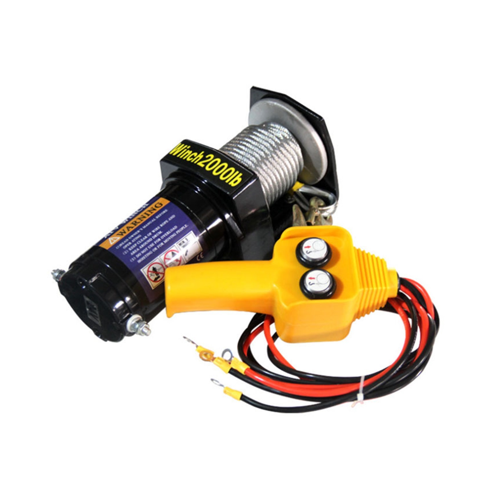 Car Electric Winch 12v24v Car Winch Manufacturer Off-road Vehicle Self-rescue Electric Winch Traction Hoist